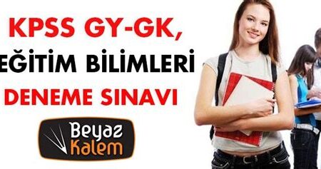 KPSS Deneme Sınavı Hazırlıkları