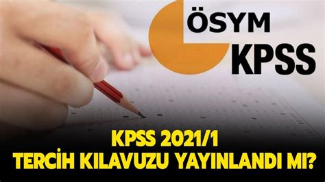 KPSS Tercih İşlemleri ve Kılavuzu