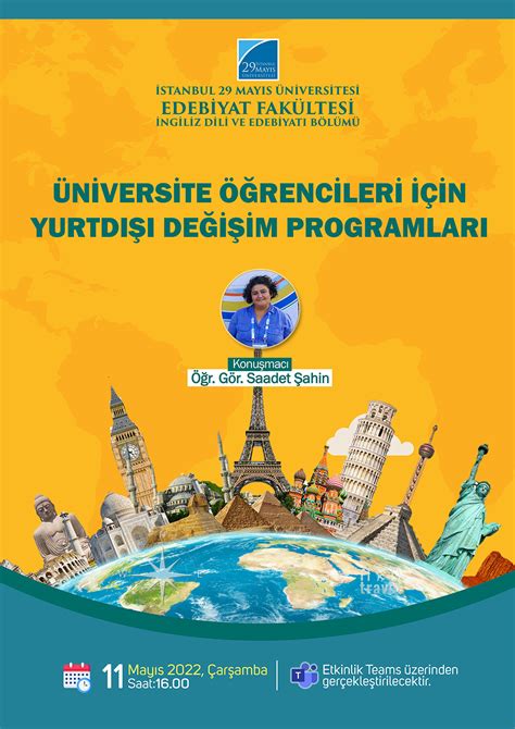 Üniversite Yıllarında Yurtdışı Değişim Programları ve Fırsatları